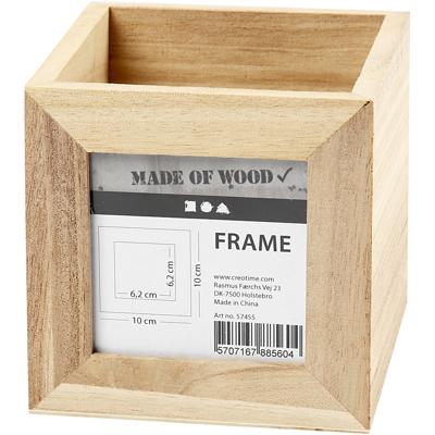 Creativ Company Houten pennenbakje met fotolijstje