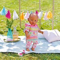 ZAPF Creation BABY born - Deluxe Trendy Poncho poppen accessoires 43 cm - thumbnail