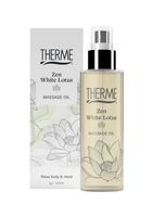 Zen white lotus massage oil