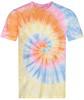 Just Cool JT022 Tie-Dye T - Pastel Sunset Dip - XS