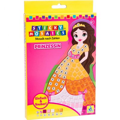 Sticky Mosaics mozaïeken sticky mosaics prinses junior oranje