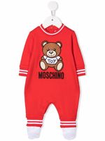 Moschino Kids grenouillère à motif Teddy Bear - Noir - thumbnail