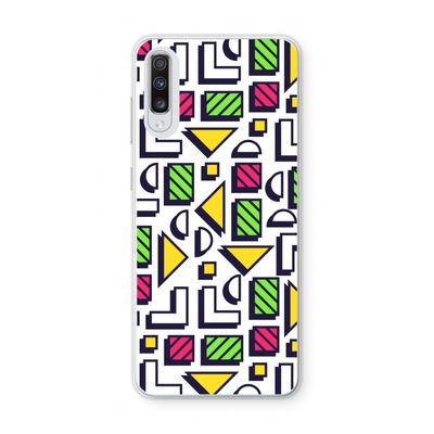 8-bit N°4: Samsung Galaxy A70 Transparant Hoesje