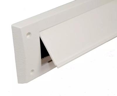 Ellen Basic brievenbusafsluiter wit 340 x 82 mm