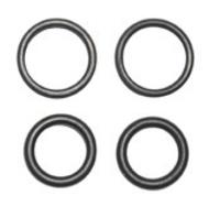Kirchhoff O-ring, rubber, 11 x 16 x 2,5/13 x 17 x 2 mm, voor Gardena KlicksyStem (2x2) - 98696370 Kirchhoff O-ring, rubber, 11 x 16 x 2,5/13 x 17 x 2 mm, voor Gardena KlicksyStem (2x2) - 98696370