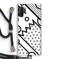 Pop Art #4: Samsung Galaxy Note 10 Plus Transparant Hoesje met koord