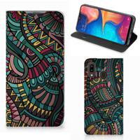 Samsung Galaxy A30 | Hoesje met Magneet | Aztec