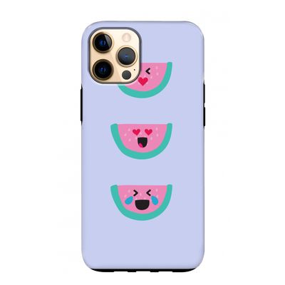 Smiley watermeloen: iPhone 12 Pro Max Tough Case