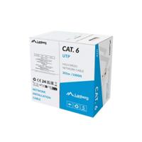 Stevige UTP-netwerkkabel Cat6 Lanberg LCU6-15CC-0305-S Grijs 305 m