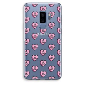 GIRL POWER: Samsung Galaxy S9 Plus Transparant Hoesje