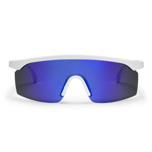 CHPO bril lelle white/blue mirror