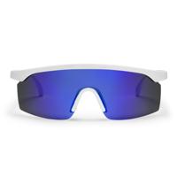 CHPO bril lelle white/blue mirror