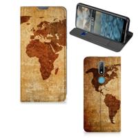 Nokia 2.4 | Book Cover | Wereldkaart