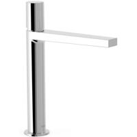 Wastafelkraan Tres Project | Opbouw | Mengkraan | Hoog model | 1-knop | Rond | Chroom