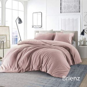 Papillon Brienz Flanel Dekbedovertrek Uni Roze-Lits-jumeaux (240 x 200/220 cm)