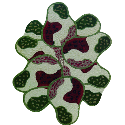 Finarte - Vloerkleed Pear Green - 160x200 cm
