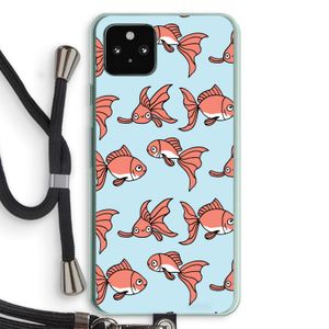 Blub: Pixel 5a 5G Transparant Hoesje met koord
