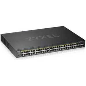 ZyXEL GS1920-48HPV2 Managed Gigabit Ethernet (10/100/1000) Zwart Power over Ethernet (PoE)
