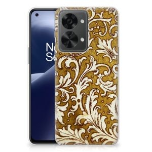 Siliconen Hoesje OnePlus Nord 2T Barok Goud