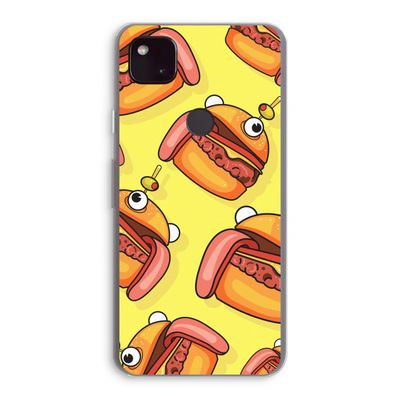 Hamburger: Google Pixel 4a 5G Transparant Hoesje
