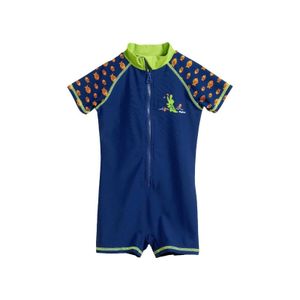 Playshoes zwempak Krokodil Blauw Maat