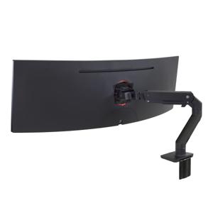 Ergotron HX Arm Desk Mount HD Monitor-tafelbeugel 1-voudig 38,1 cm (15) - 124,5 cm (49) Zwart Draaibaar, In hoogte verstelbaar, Kantelbaar, Zwenkbaar