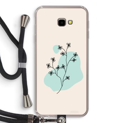 Love your petals: Samsung Galaxy J4 Plus Transparant Hoesje met koord