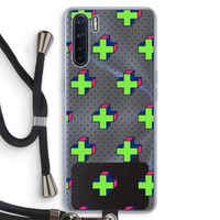 8-bit N°10: Oppo A91 Transparant Hoesje met koord