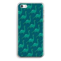 Diplodocus: iPhone 5 / 5S / SE Transparant Hoesje