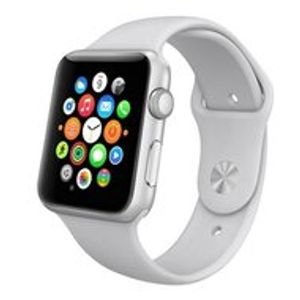 Rubberen sportbandje - Grijs - Geschikt voor Apple Watch 42mm / 44mm / 45mm / 49mm