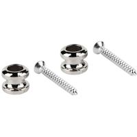 Boston BSLB-10-CH button voor straplocks met schroef (set van 2) chroom