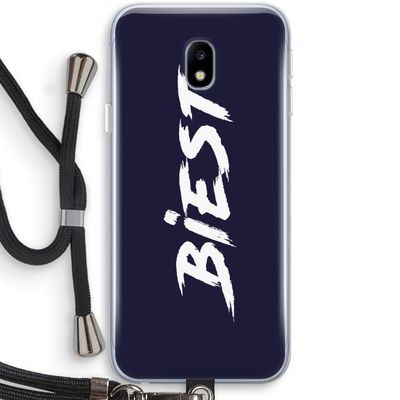 Biest: Samsung Galaxy J3 (2017) Transparant Hoesje met koord