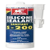 Griffon Siliconenkit sanitair S200 koker à 300ml voor acryl trijs 6315515