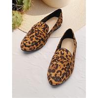 Loafers met luipaardprint voor dames - stijlvolle en comfortabele casual instappers voor dagelijks gebruik Lightinthebox