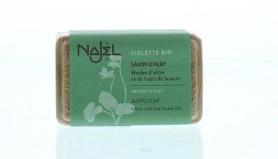 Najel Aleppo zeep olijf viooltjes (100 gr)
