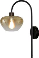 Masterlight WandlampGenua zwart met goud glas - 3974-05-05-24