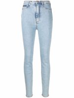 Philipp Plein jean Iconic skinny à taille haute - Bleu - thumbnail