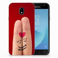 Samsung Galaxy J3 2017 | Sillicone Back Cover | Liefde - Origineel Romantisch Cadeau