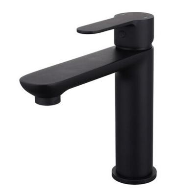GO by Van Marcke wastafelkraan - 18cm - opbouw - mengkraan - messing zwart mat 8192-30 MB