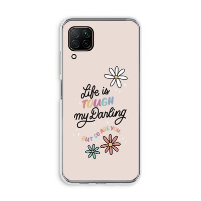 Tough Life: Huawei P40 Lite Transparant Hoesje