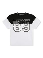 Dkny Kids t-shirt colour block à logo imprimé - Blanc - thumbnail