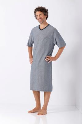 Hajo heren nachthemd fijne streep