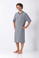 Hajo heren nachthemd fijne streep