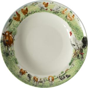 Wiebe&apos;s Farm Diep bord koe kip 6st
