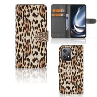 OnePlus Nord CE 2 Lite | Telefoonhoesje | Met pasjeshouder | Leopard