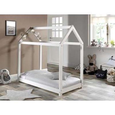 Vipack bed Cabane - wit - 70x140 cm - Leen Bakker