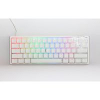 Ducky One 3 Classic Pure White Mini toetsenbord RGB led, Double-shot PBT, Hot-swappable, QUACK Mechanics, 60% - thumbnail