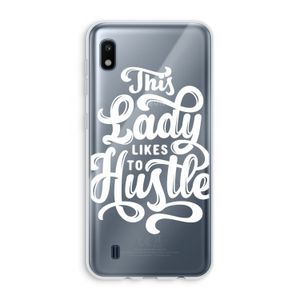 Hustle Lady: Samsung Galaxy A10 Transparant Hoesje