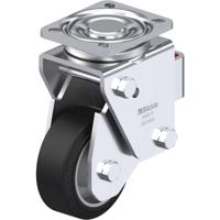 Blickle LHF-ALEV 100K-1 Geveerd zwenkwiel Wieldiameter: 100 mm Draagvermogen (max.): 200 kg 1 stuk(s)