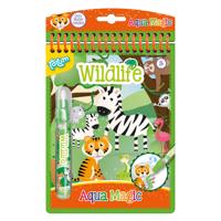 Totum aqua magic wild life water kleurboek